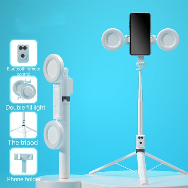 New 6 in 1 Bluetooth Selfie Stick